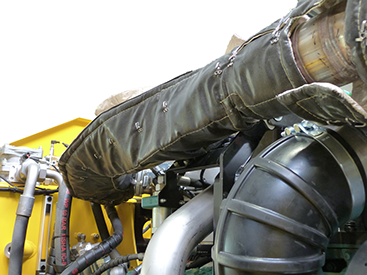 der passgenaue Hitzeschutzanzug als Abgasrohr-Wärmedämmung