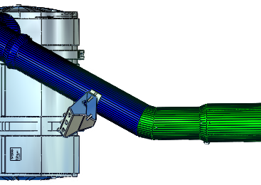 3D-Entwicklung der Wärmedämmung bzw. Isolierung